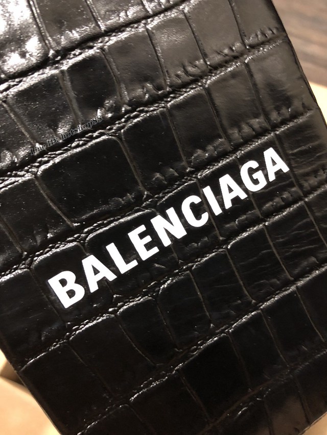 Balenciaga專櫃爆款牛皮購物袋 巴黎世家手提肩背迷你女包手機包 fyj1984